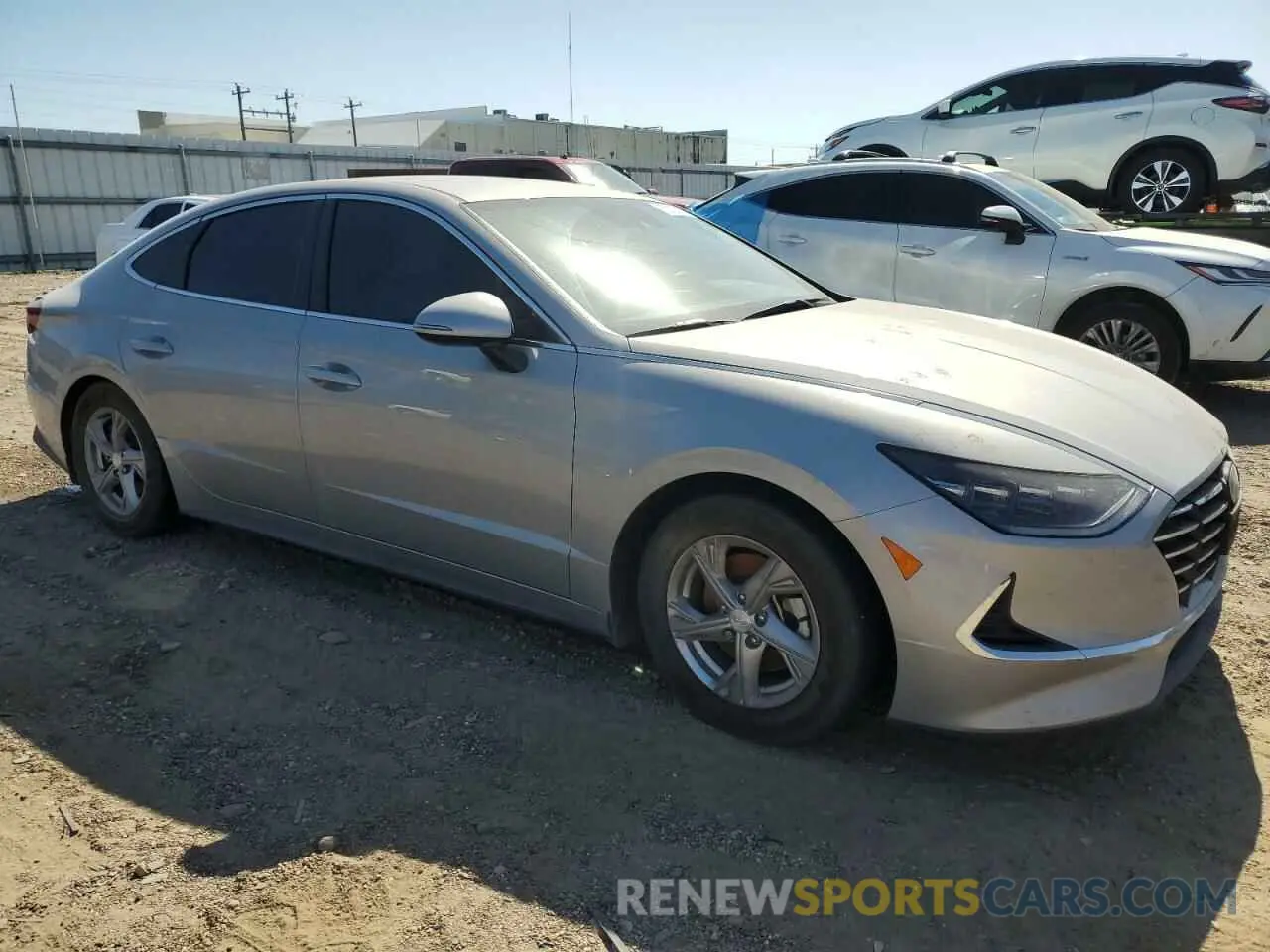 4 Photograph of a damaged car KMHL24JA3PA315039 HYUNDAI SONATA 2023