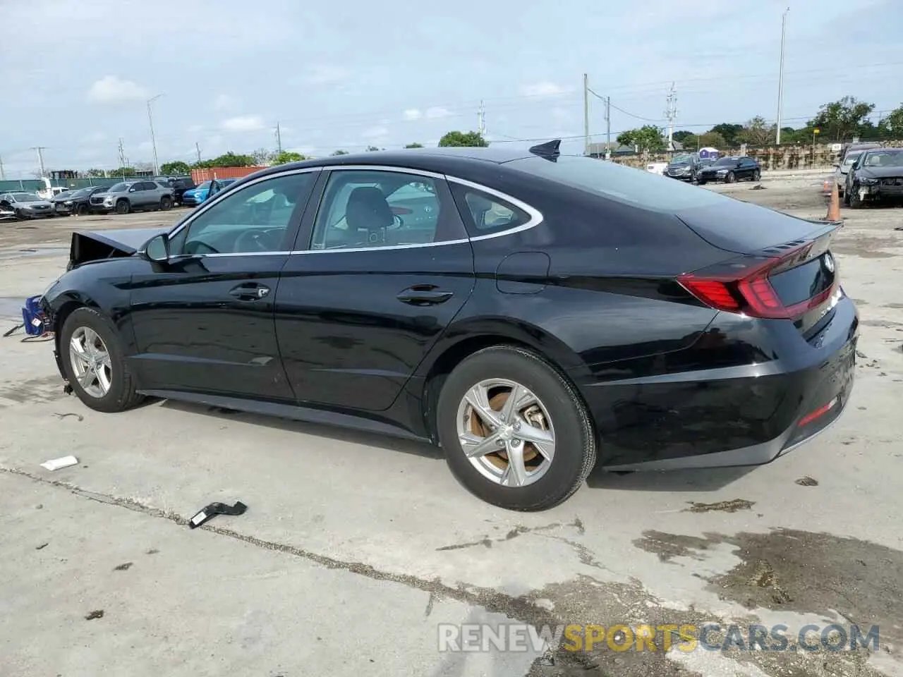 2 Photograph of a damaged car KMHL24JA3PA325411 HYUNDAI SONATA 2023
