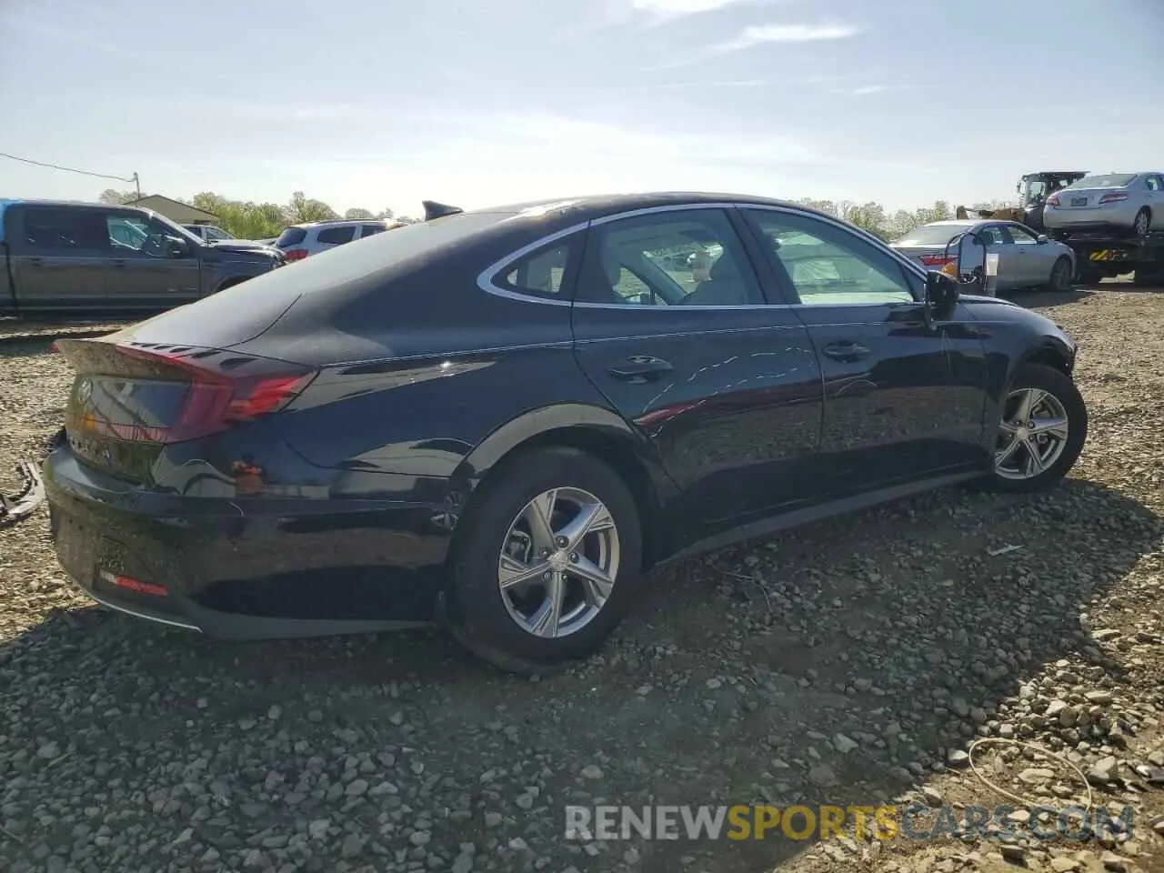 3 Photograph of a damaged car KMHL24JA4PA249570 HYUNDAI SONATA 2023