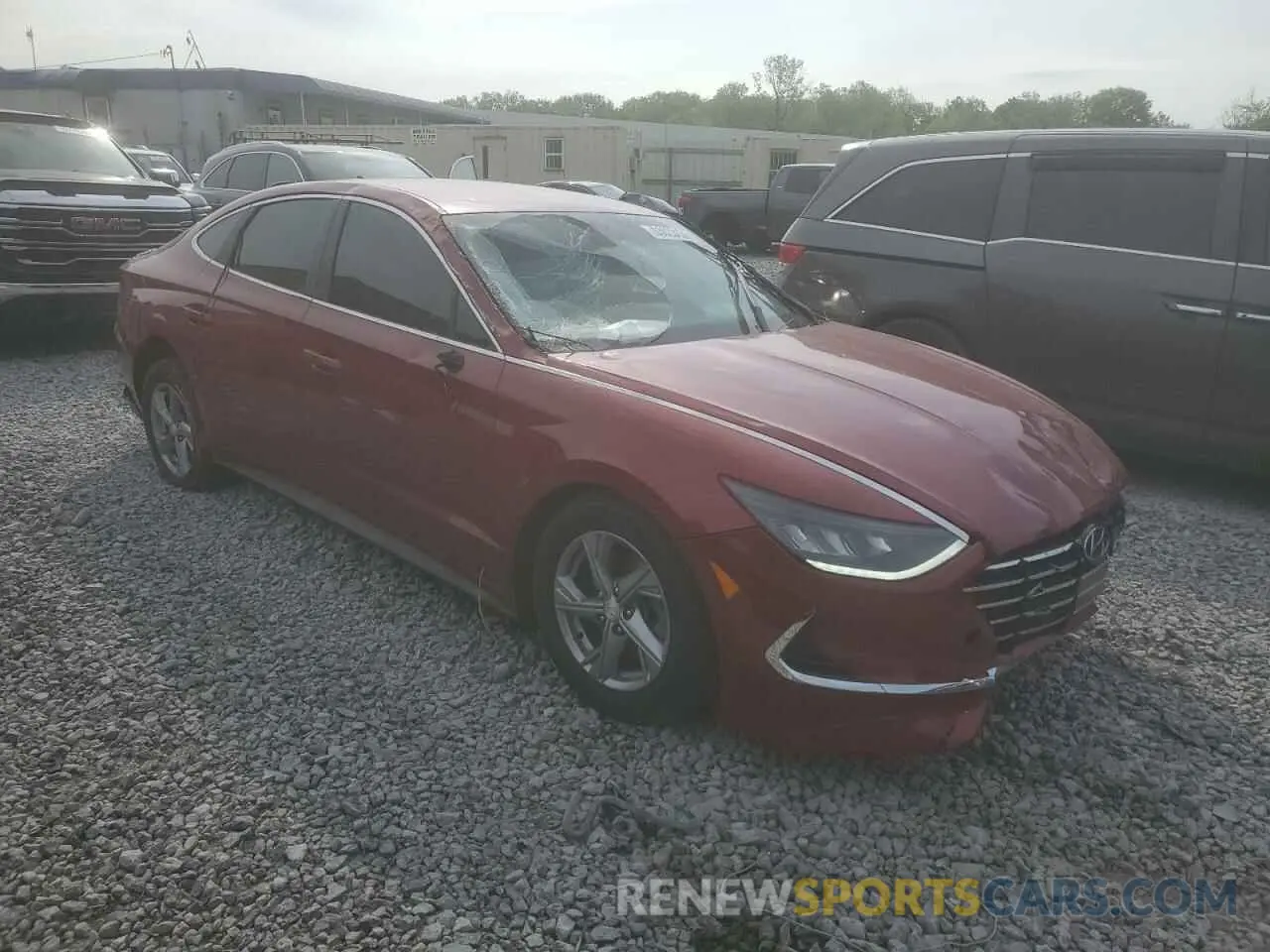 4 Photograph of a damaged car KMHL24JA5PA285817 HYUNDAI SONATA 2023