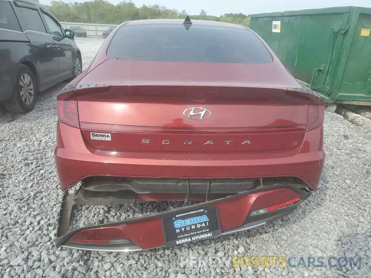 6 Photograph of a damaged car KMHL24JA5PA285817 HYUNDAI SONATA 2023