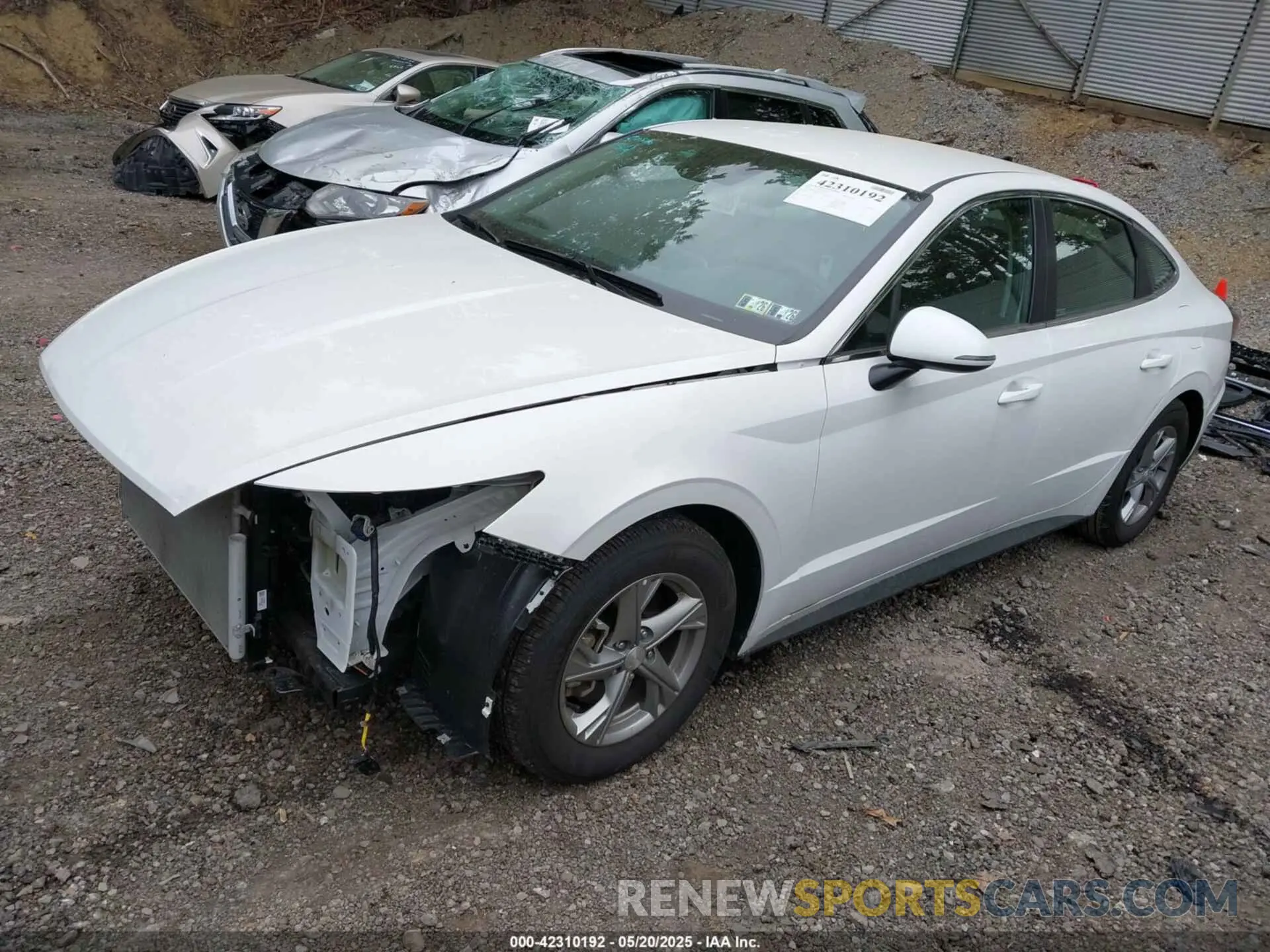 2 Photograph of a damaged car KMHL24JA5PA343473 HYUNDAI SONATA 2023