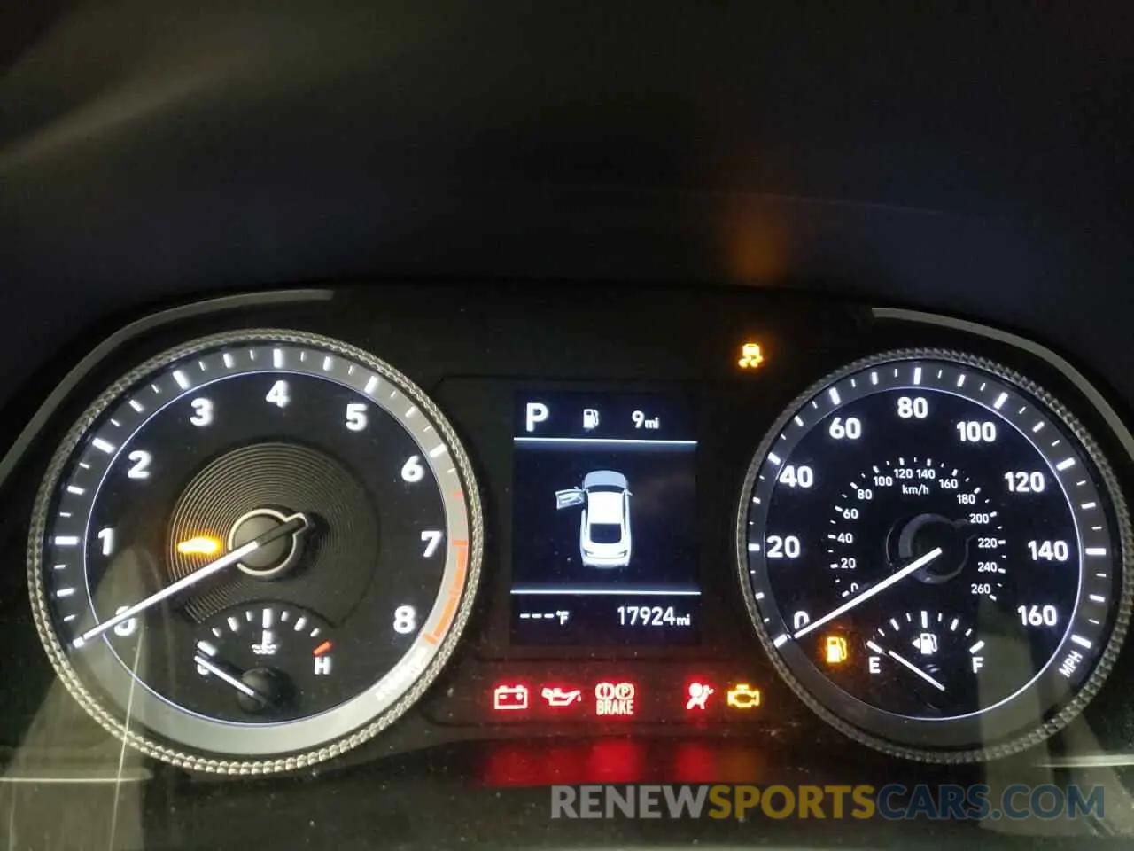 9 Photograph of a damaged car KMHL24JA6PA255936 HYUNDAI SONATA 2023