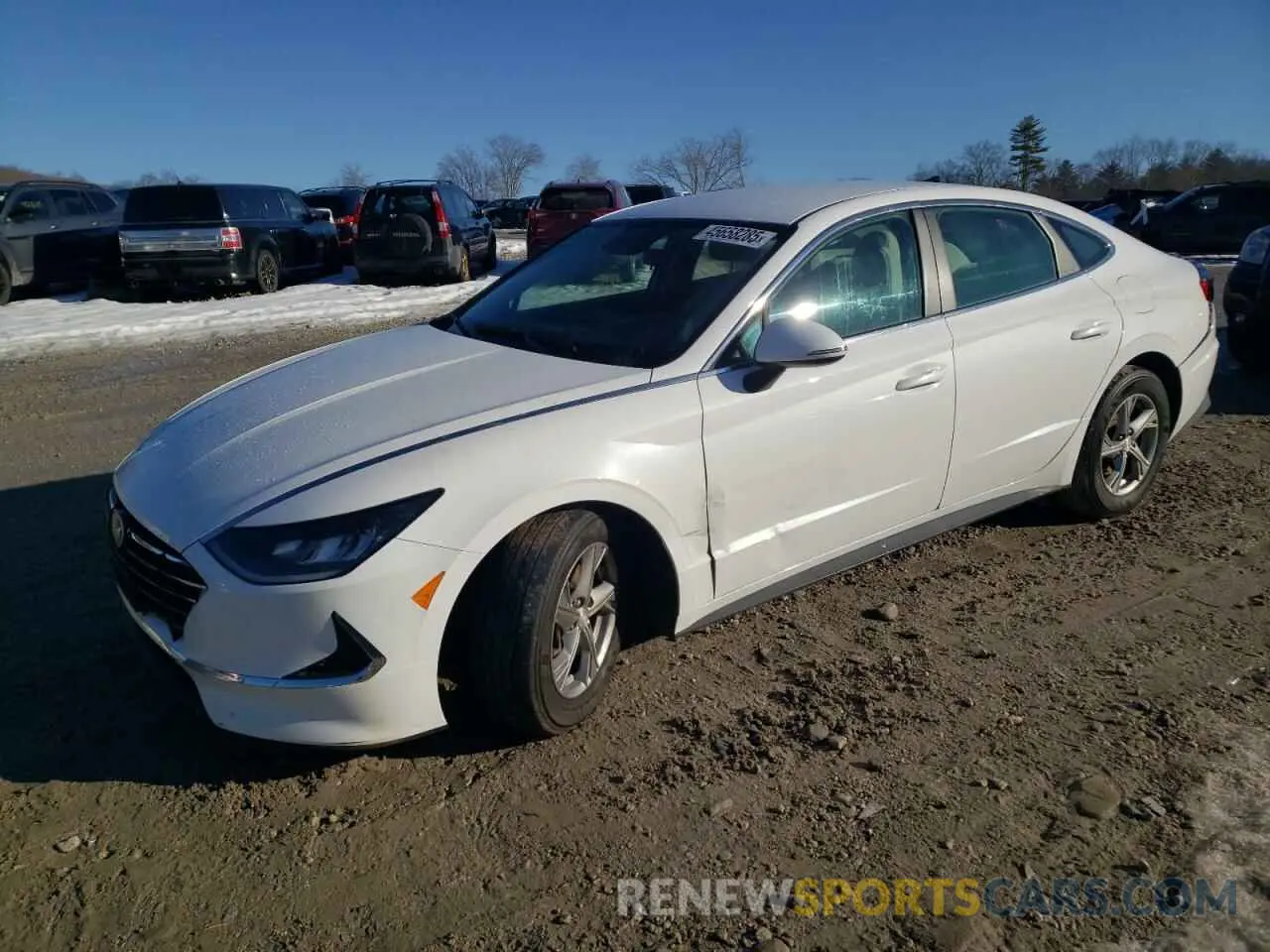 1 Photograph of a damaged car KMHL24JA8PA247644 HYUNDAI SONATA 2023