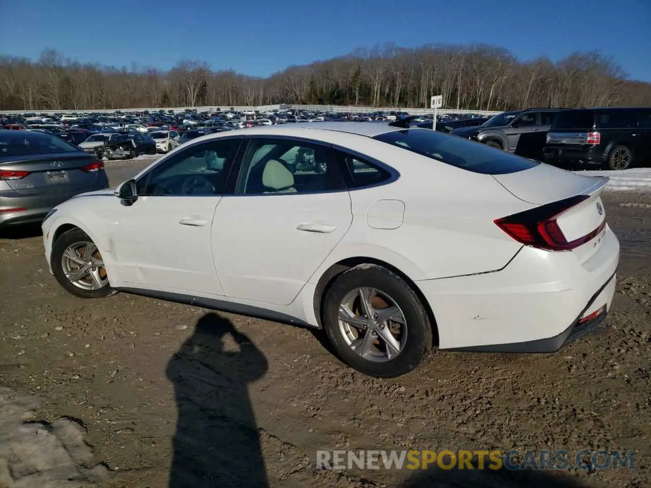2 Photograph of a damaged car KMHL24JA8PA247644 HYUNDAI SONATA 2023