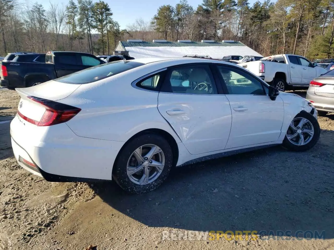 3 Photograph of a damaged car KMHL24JA8PA247644 HYUNDAI SONATA 2023