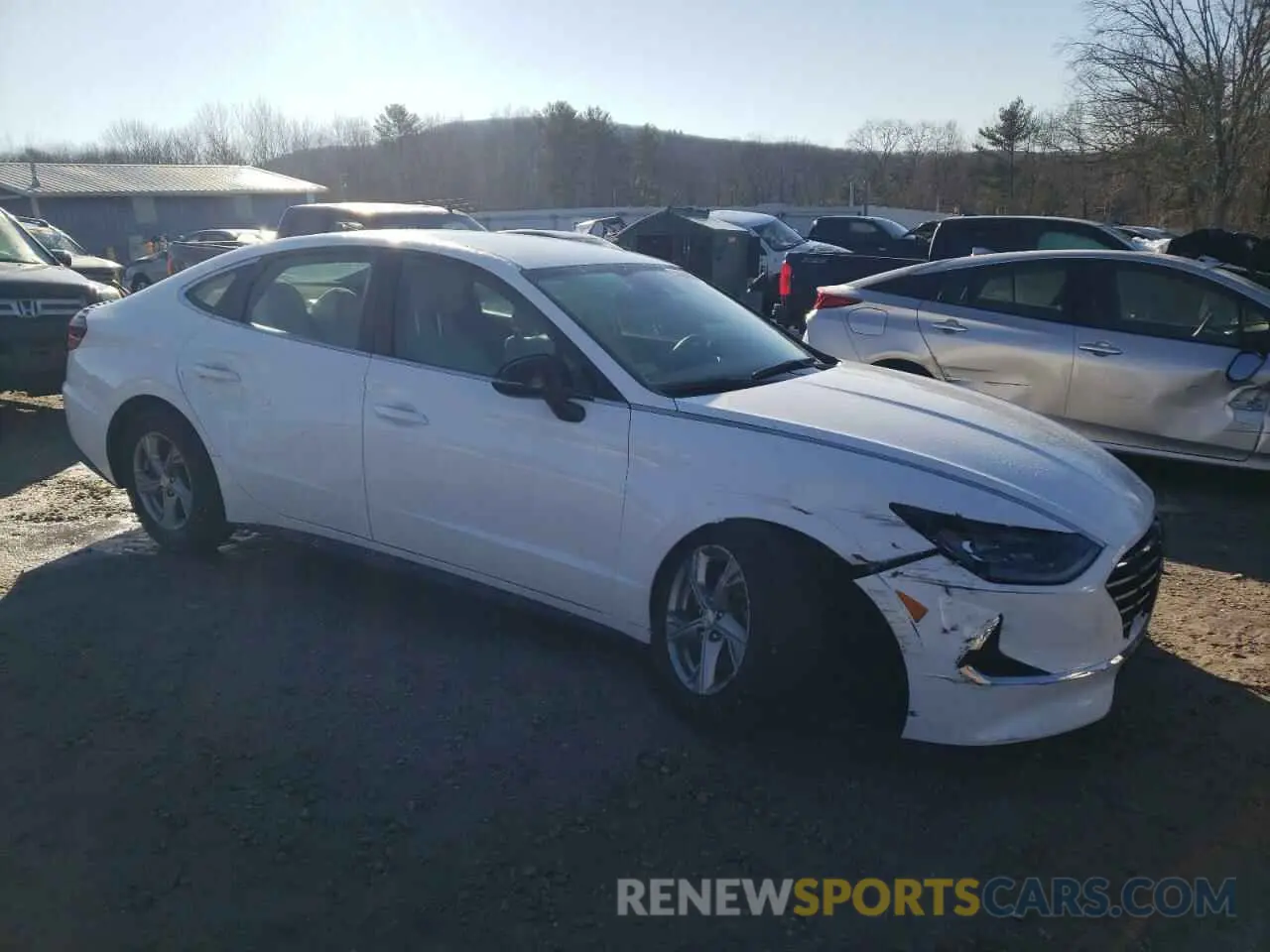 4 Photograph of a damaged car KMHL24JA8PA247644 HYUNDAI SONATA 2023