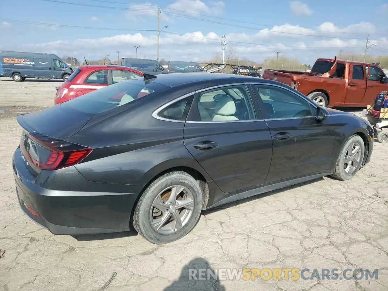 3 Photograph of a damaged car KMHL24JA8PA255582 HYUNDAI SONATA 2023