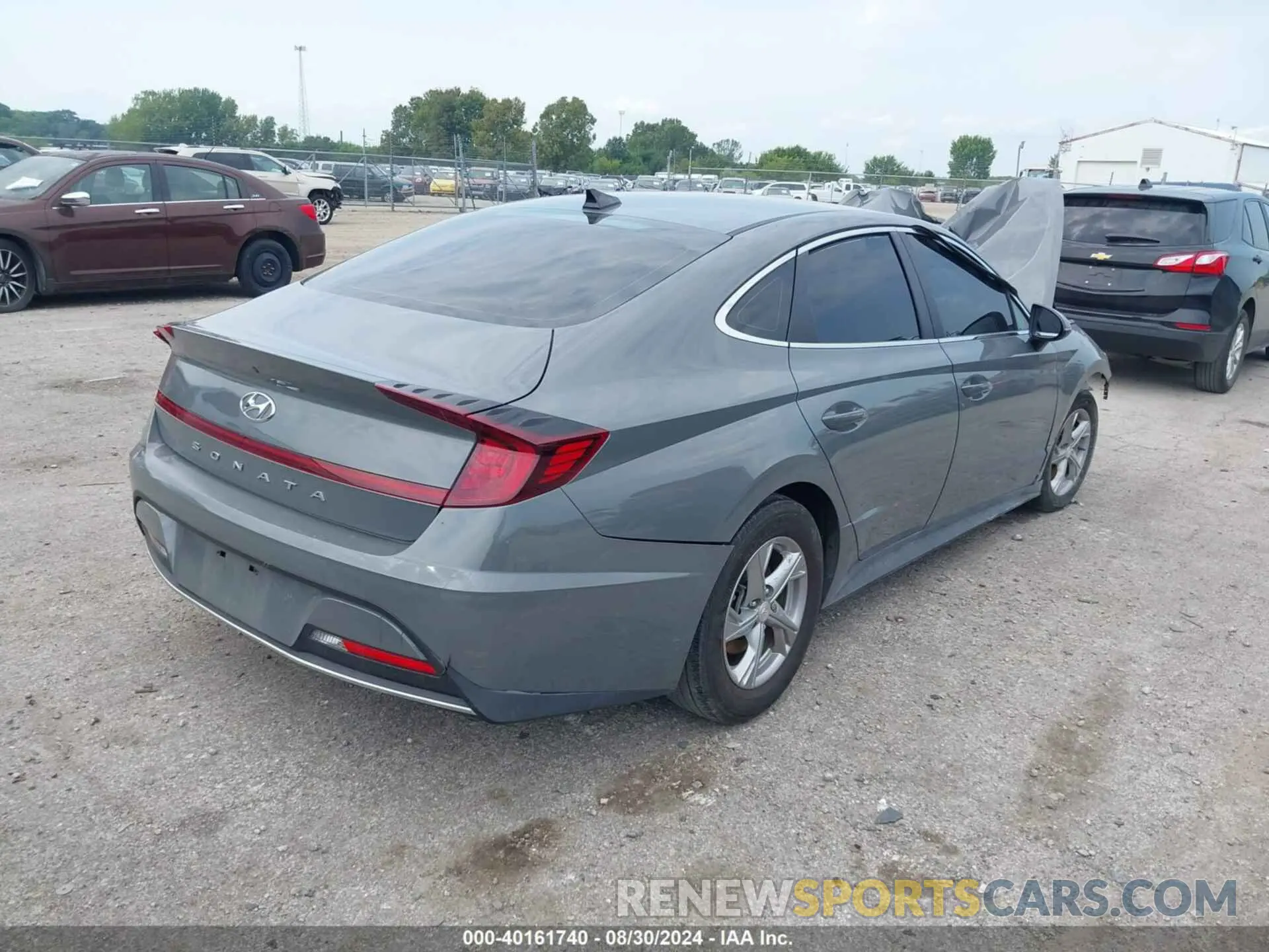 4 Photograph of a damaged car KMHL24JA8PA256067 HYUNDAI SONATA 2023