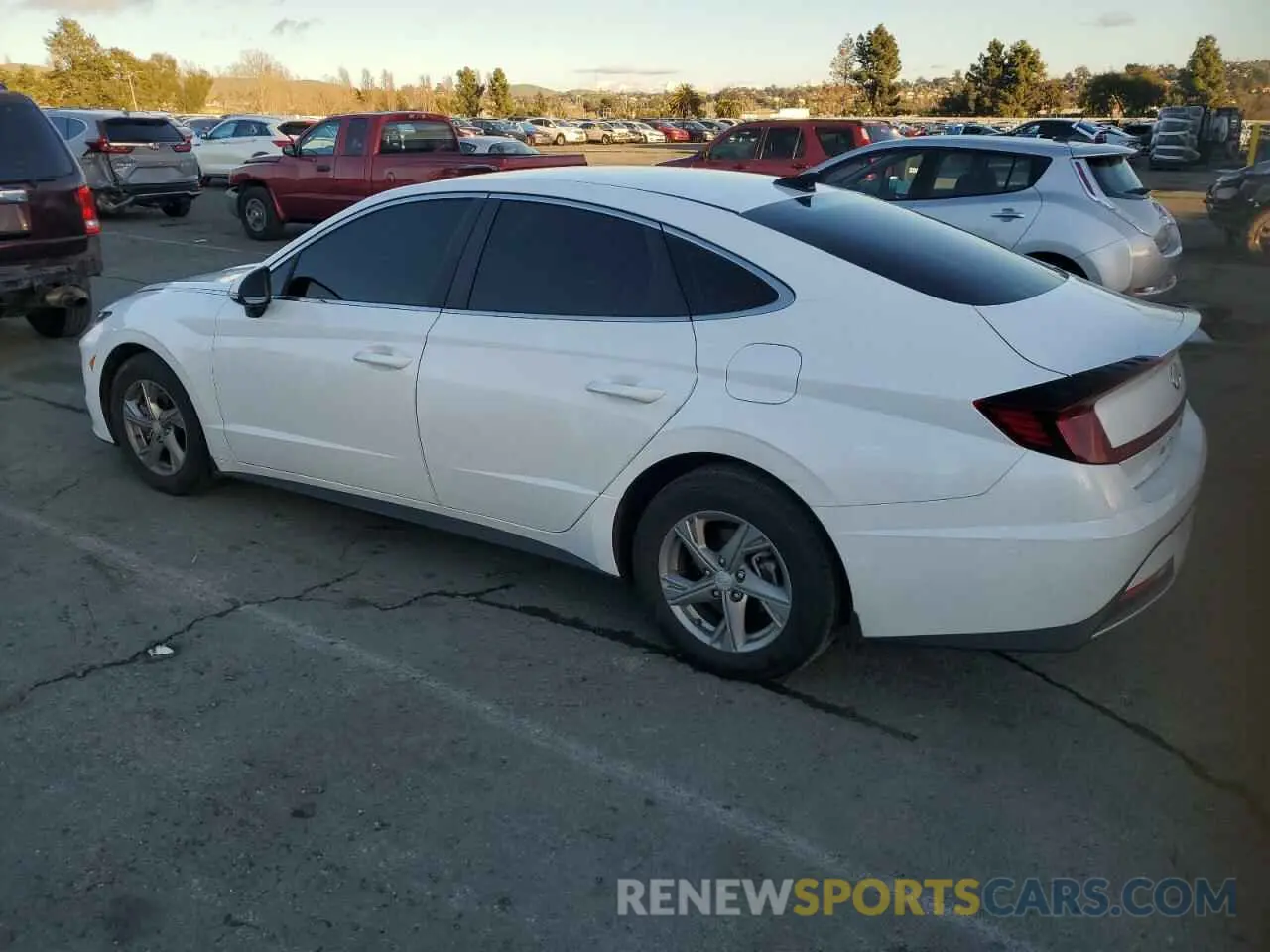 2 Photograph of a damaged car KMHL24JA8PA315134 HYUNDAI SONATA 2023