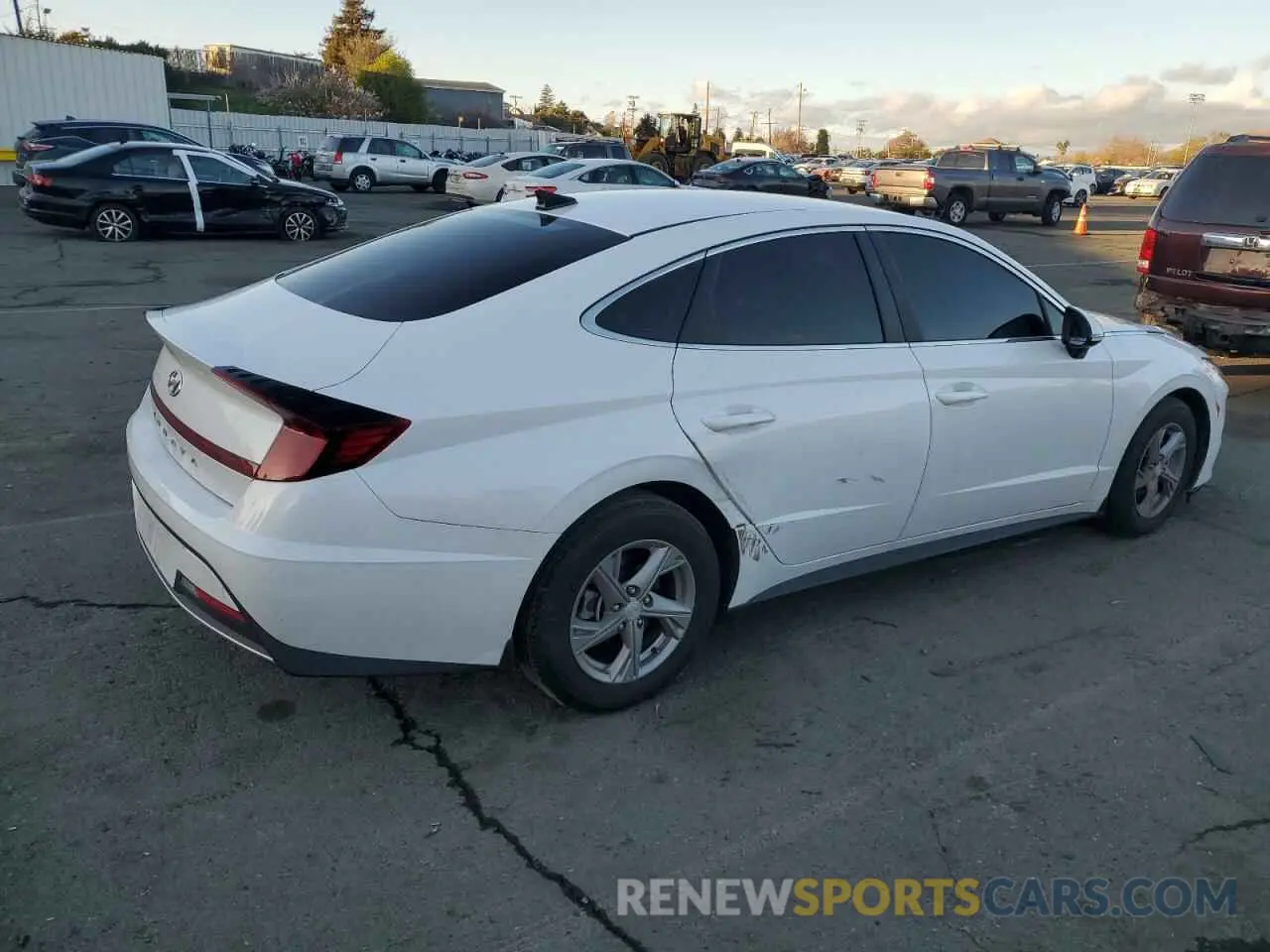 3 Photograph of a damaged car KMHL24JA8PA315134 HYUNDAI SONATA 2023