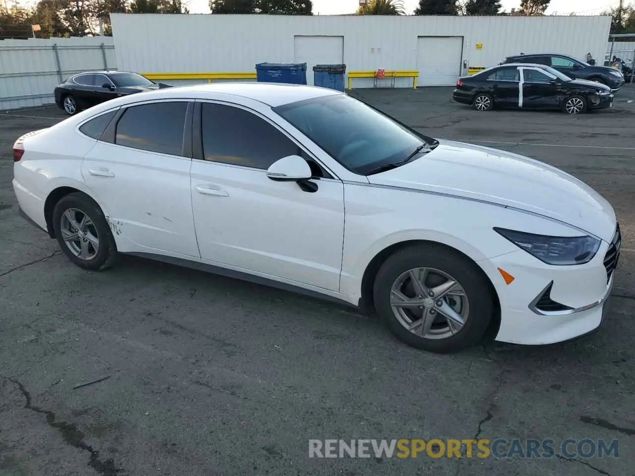 4 Photograph of a damaged car KMHL24JA8PA315134 HYUNDAI SONATA 2023