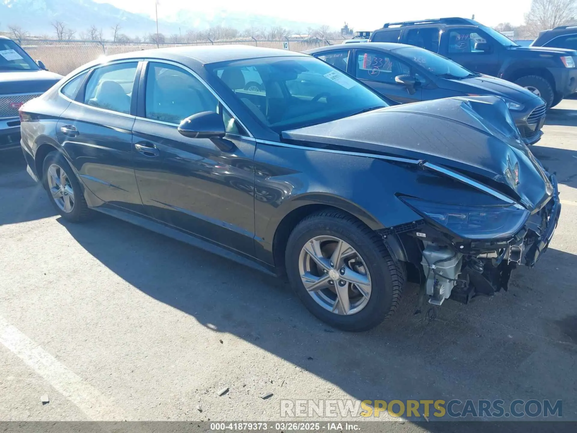 1 Photograph of a damaged car KMHL24JA9PA335473 HYUNDAI SONATA 2023