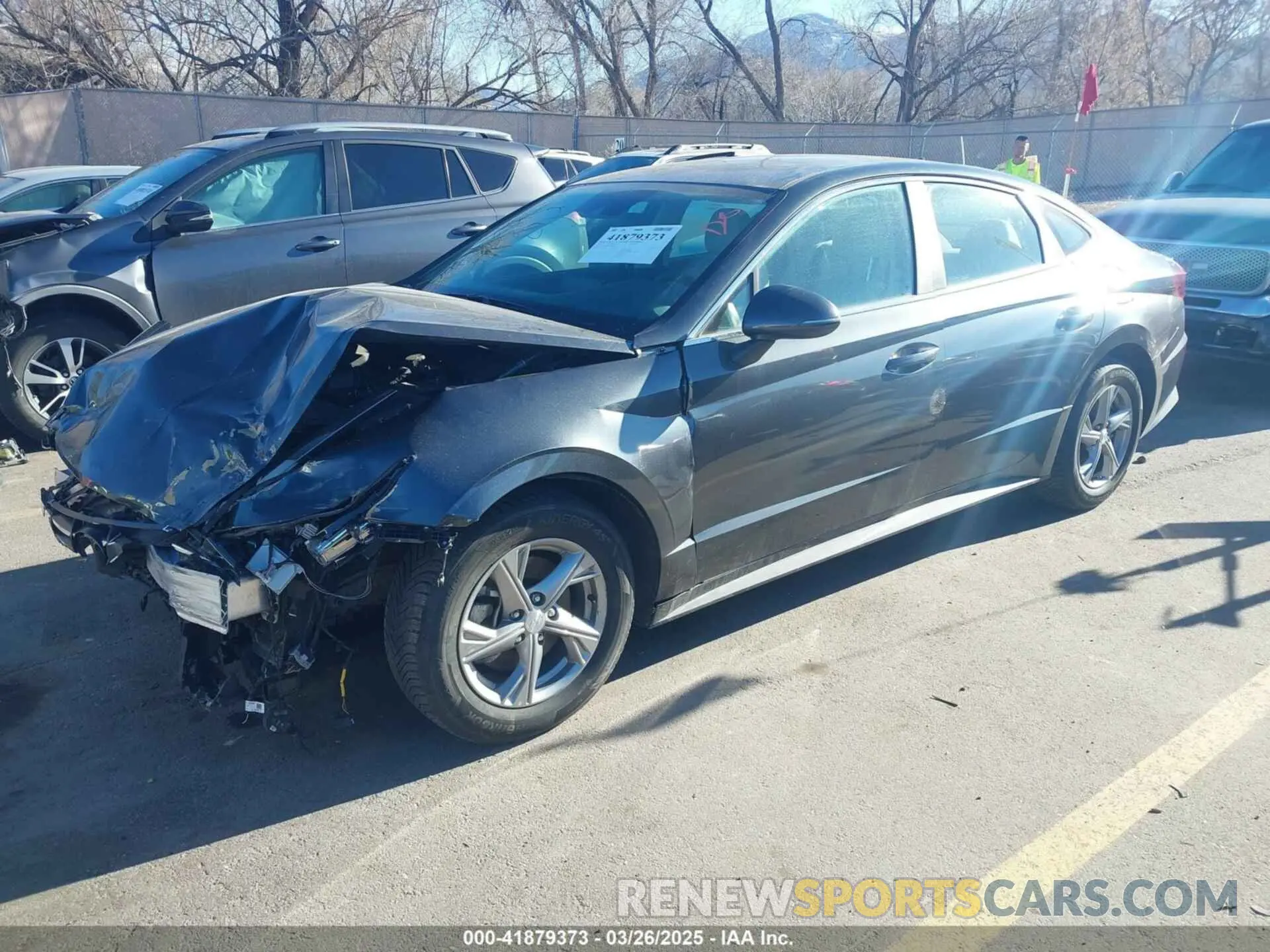 2 Photograph of a damaged car KMHL24JA9PA335473 HYUNDAI SONATA 2023