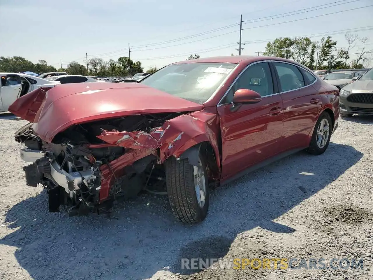 1 Photograph of a damaged car KMHL24JAXPA269774 HYUNDAI SONATA 2023