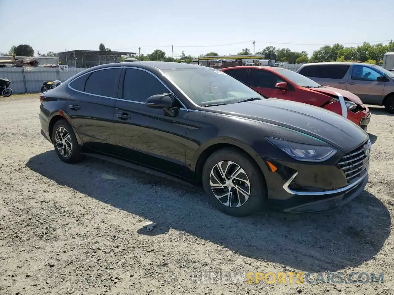 4 Photograph of a damaged car KMHL24JJ3PA054236 HYUNDAI SONATA 2023