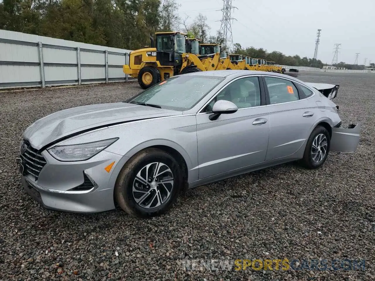 1 Photograph of a damaged car KMHL24JJ4PA060630 HYUNDAI SONATA 2023