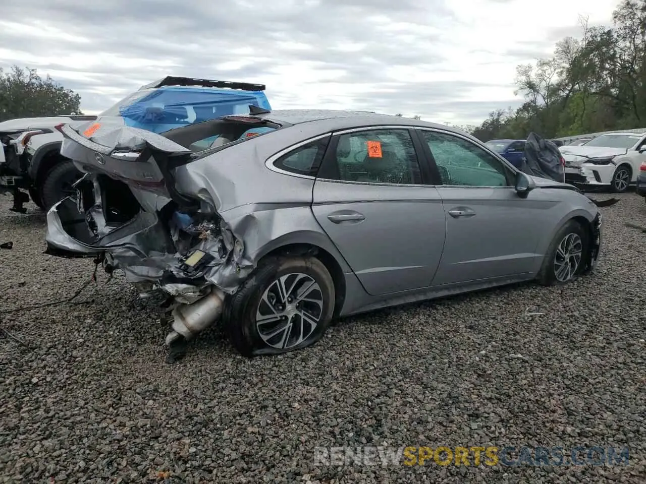 3 Photograph of a damaged car KMHL24JJ4PA060630 HYUNDAI SONATA 2023