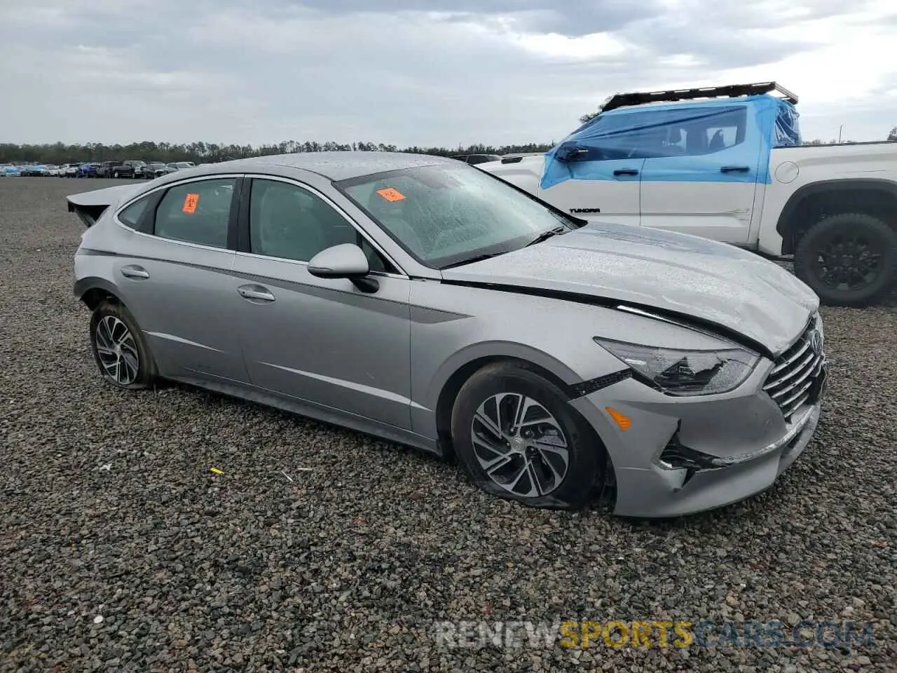 4 Photograph of a damaged car KMHL24JJ4PA060630 HYUNDAI SONATA 2023