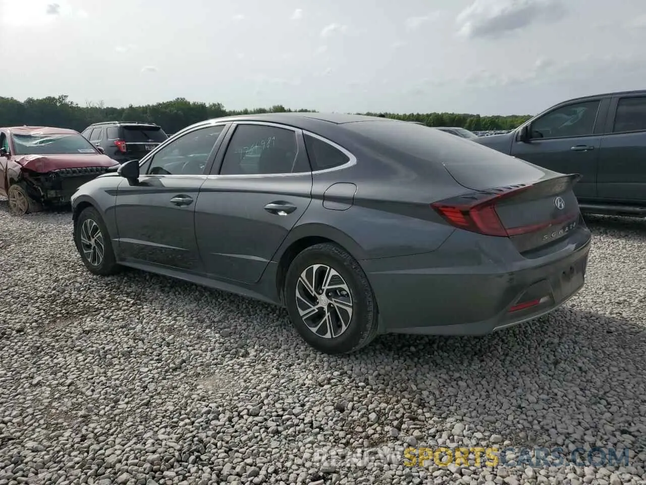 3 Photograph of a damaged car KMHL24JJ4PA075175 HYUNDAI SONATA 2023