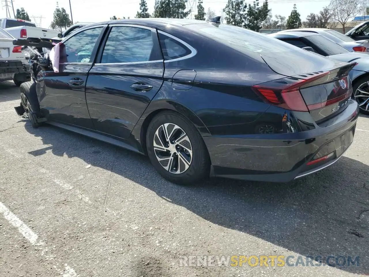 2 Photograph of a damaged car KMHL24JJ5PA055890 HYUNDAI SONATA 2023
