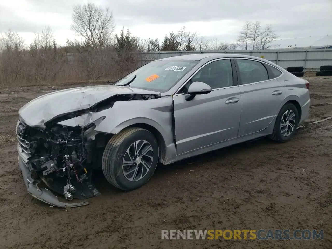 1 Photograph of a damaged car KMHL24JJ6PA080362 HYUNDAI SONATA 2023