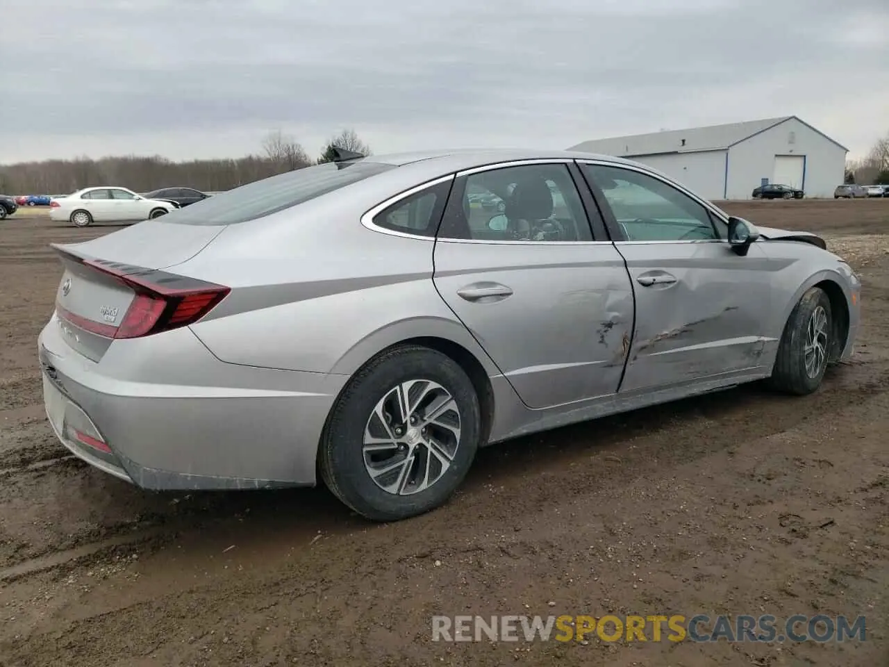 3 Photograph of a damaged car KMHL24JJ6PA080362 HYUNDAI SONATA 2023