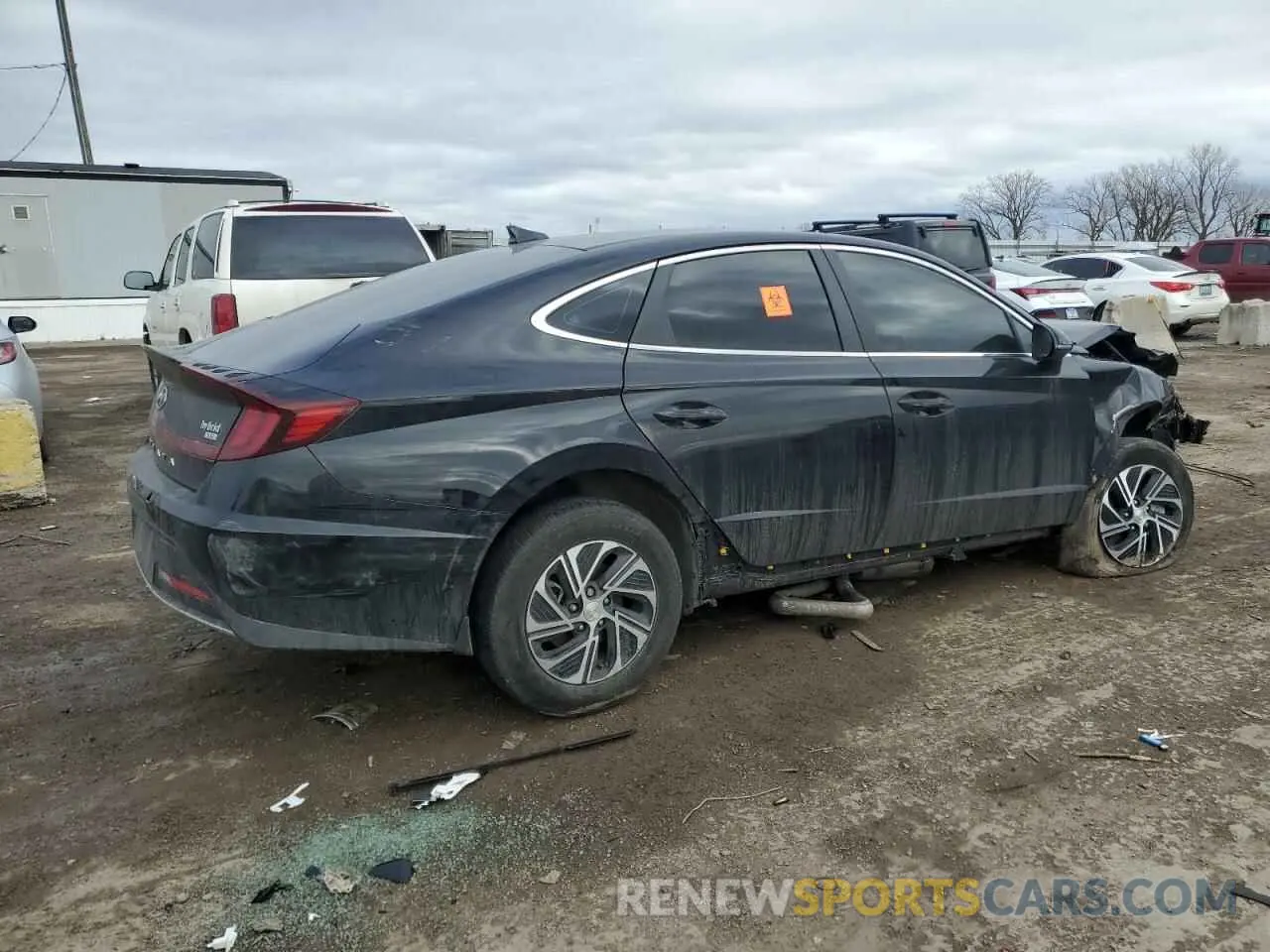 3 Photograph of a damaged car KMHL24JJ7PA078488 HYUNDAI SONATA 2023
