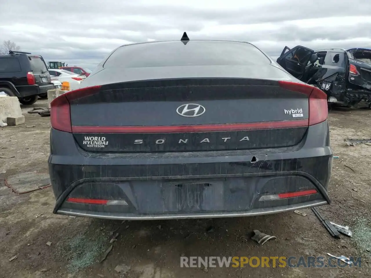 6 Photograph of a damaged car KMHL24JJ7PA078488 HYUNDAI SONATA 2023