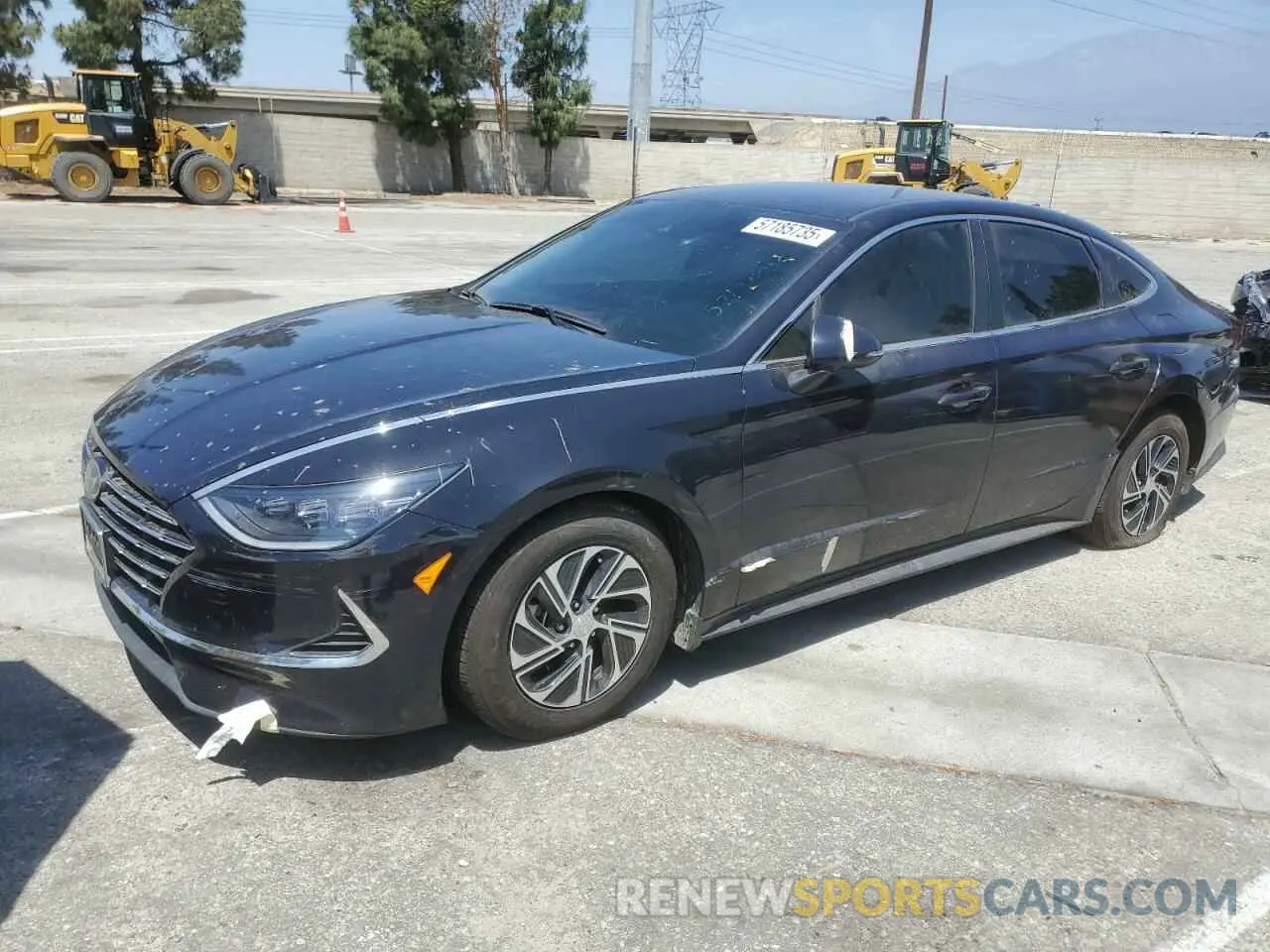 1 Photograph of a damaged car KMHL24JJXPA061300 HYUNDAI SONATA 2023