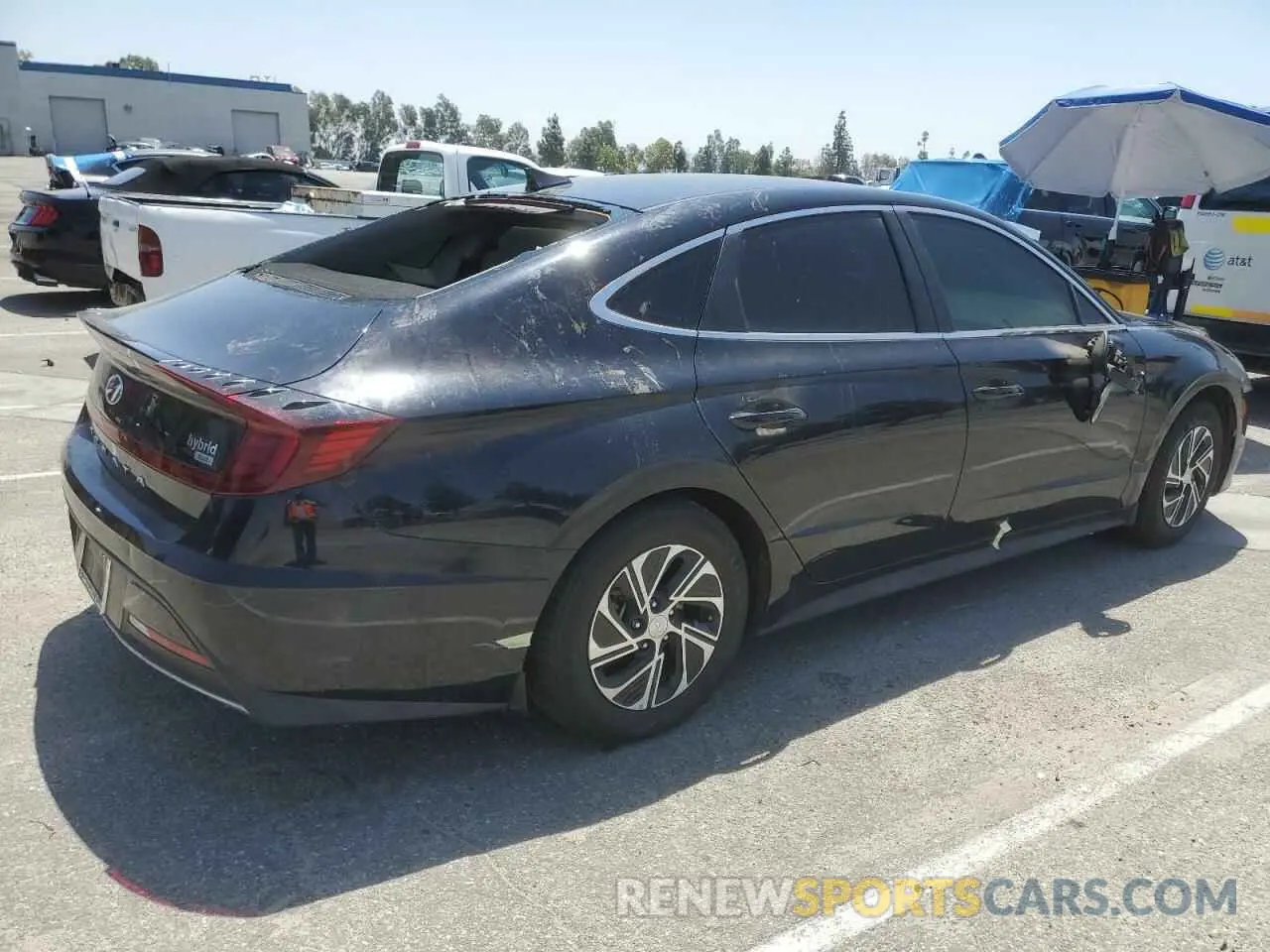 3 Photograph of a damaged car KMHL24JJXPA061300 HYUNDAI SONATA 2023