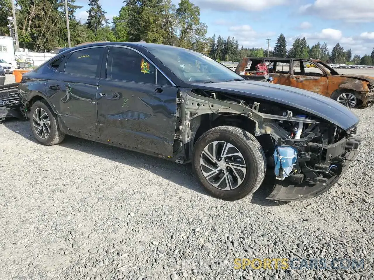 4 Photograph of a damaged car KMHL24JJXPA071812 HYUNDAI SONATA 2023