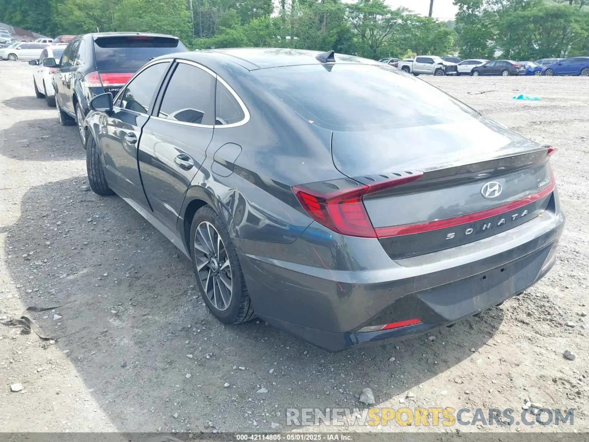 3 Photograph of a damaged car KMHL34J20PA331348 HYUNDAI SONATA 2023