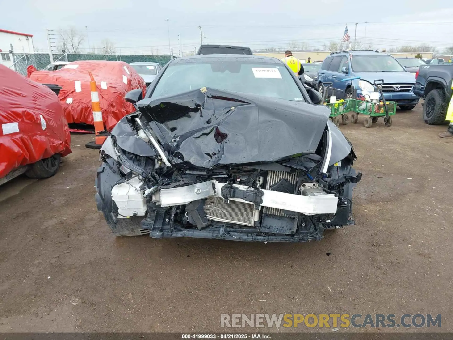 13 Photograph of a damaged car KMHL34J22PA273971 HYUNDAI SONATA 2023