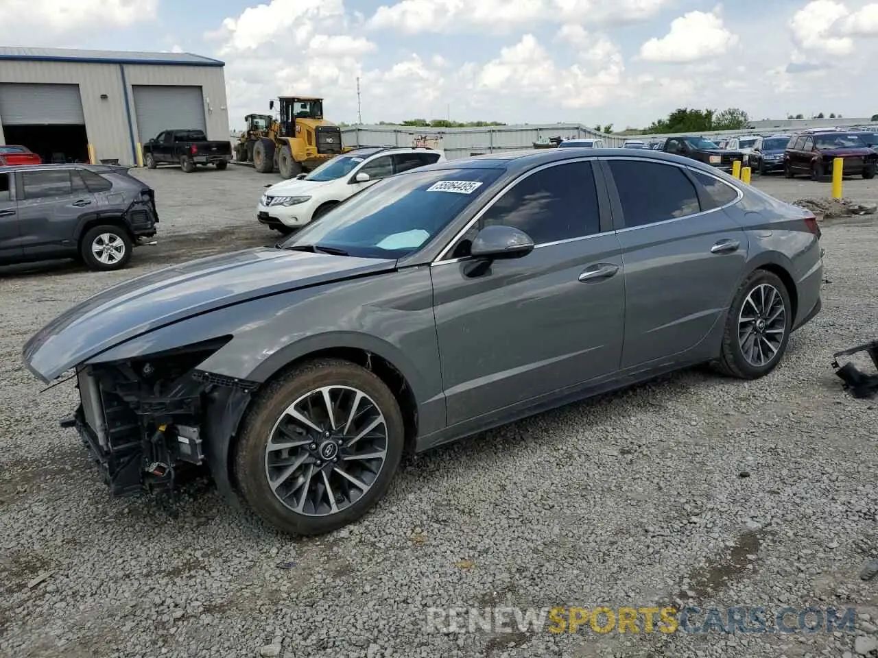1 Photograph of a damaged car KMHL34J22PA284050 HYUNDAI SONATA 2023
