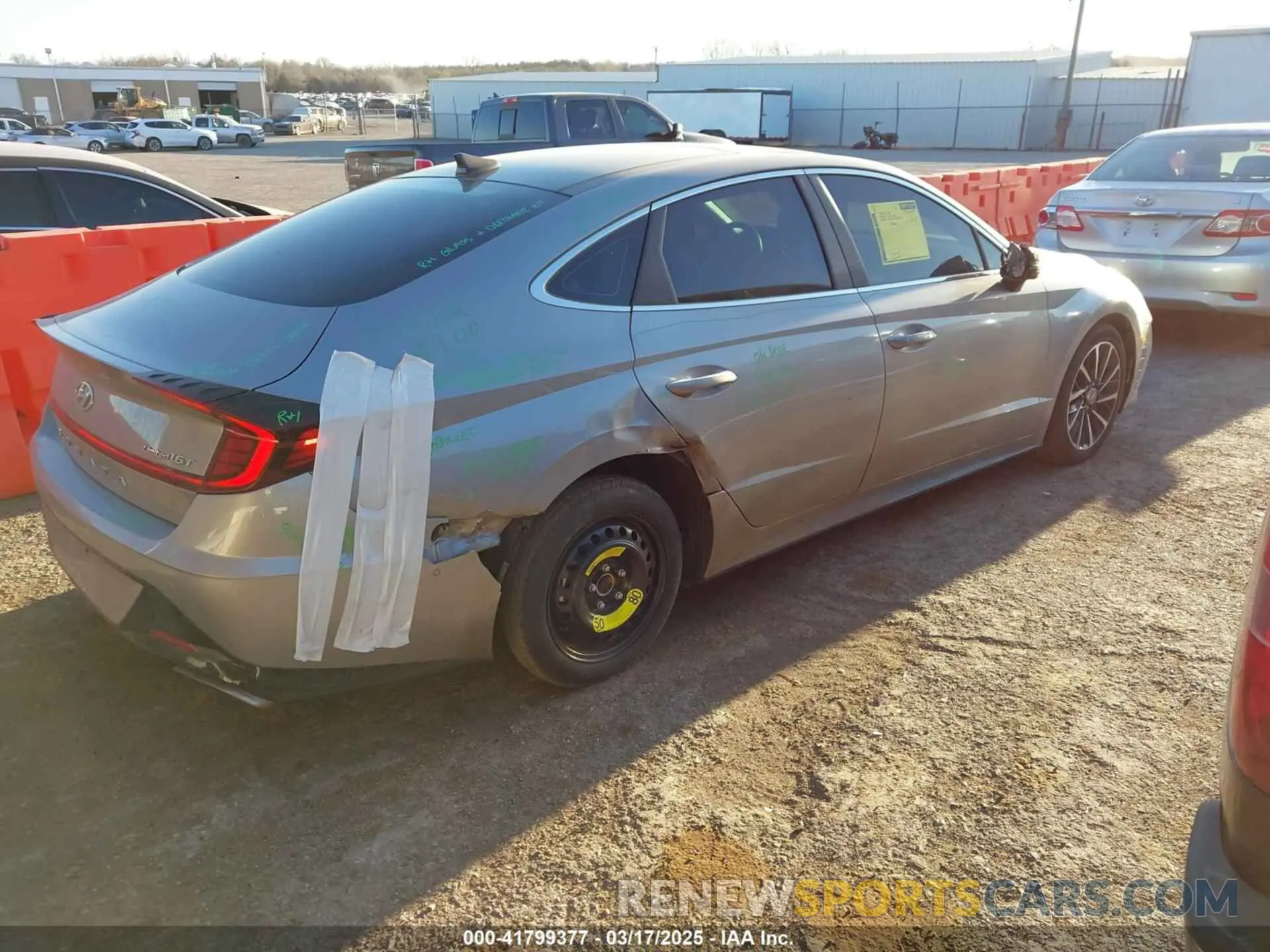 13 Photograph of a damaged car KMHL34J22PA337684 HYUNDAI SONATA 2023
