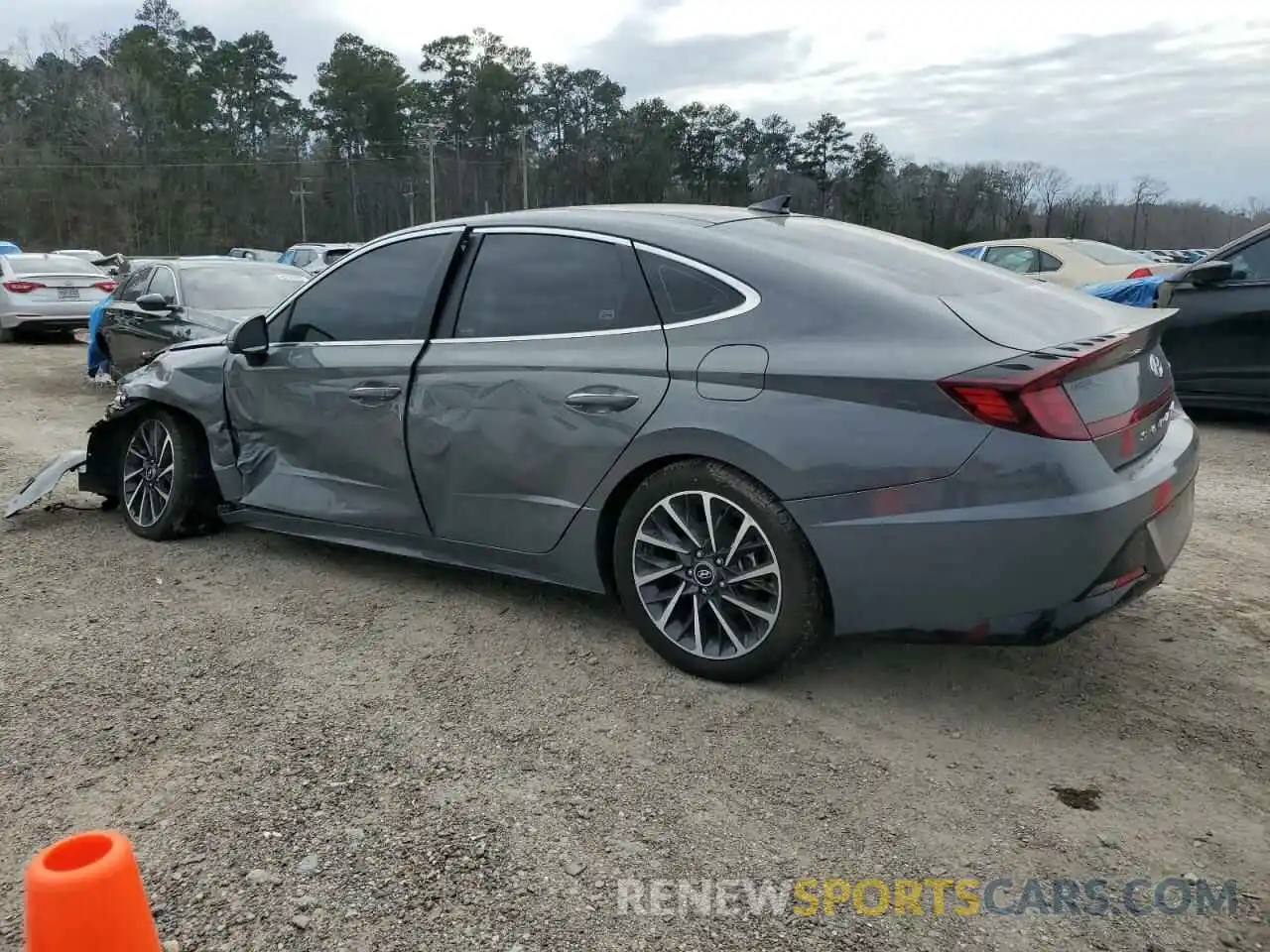 2 Photograph of a damaged car KMHL34J23PA274286 HYUNDAI SONATA 2023