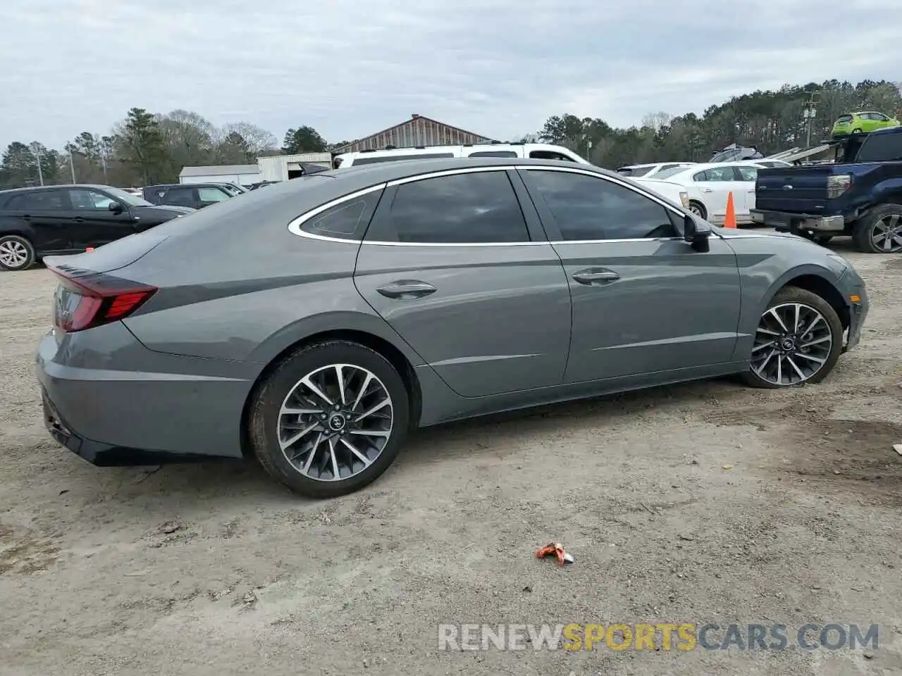 3 Photograph of a damaged car KMHL34J23PA274286 HYUNDAI SONATA 2023