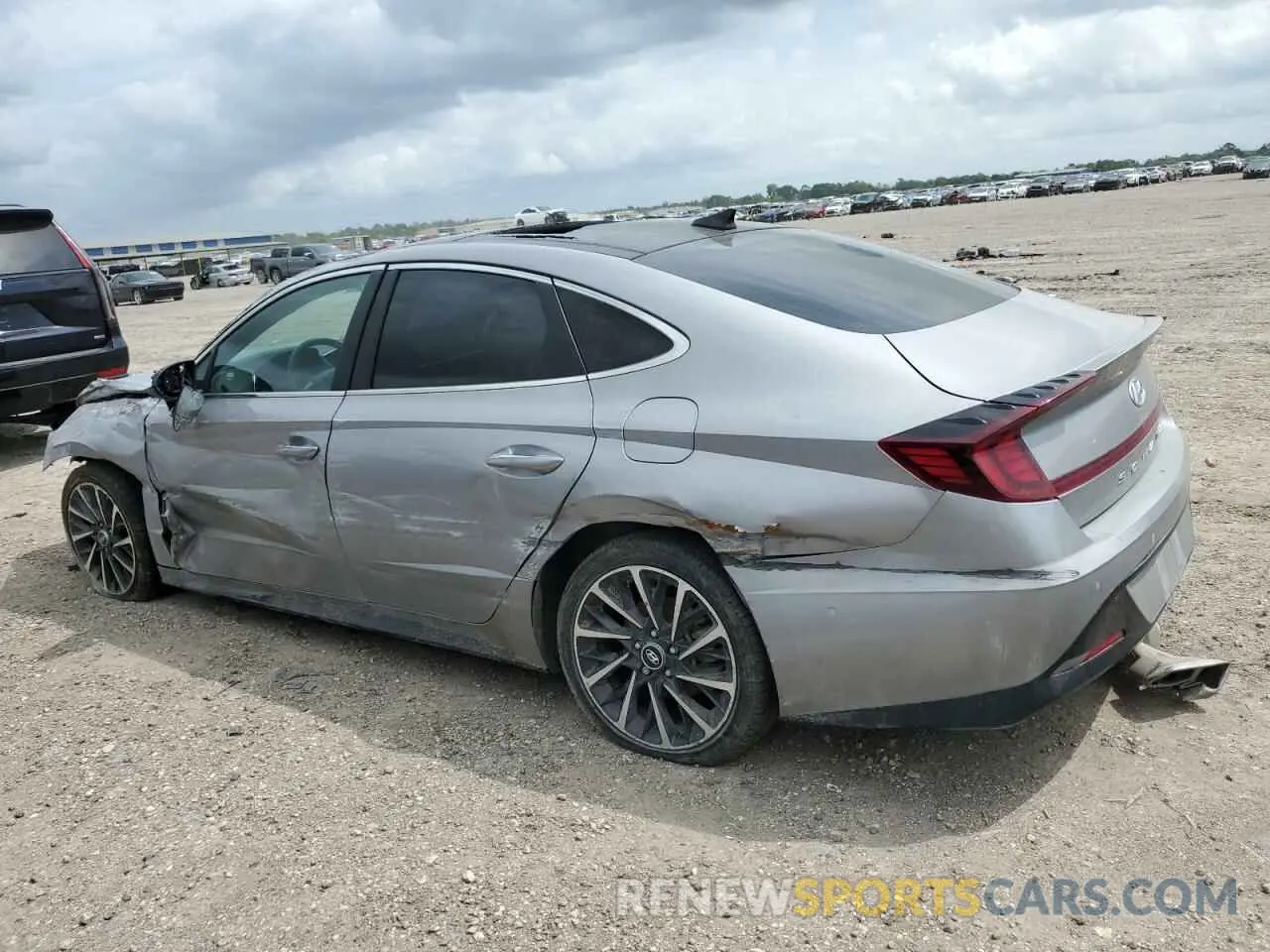 2 Photograph of a damaged car KMHL34J23PA275552 HYUNDAI SONATA 2023