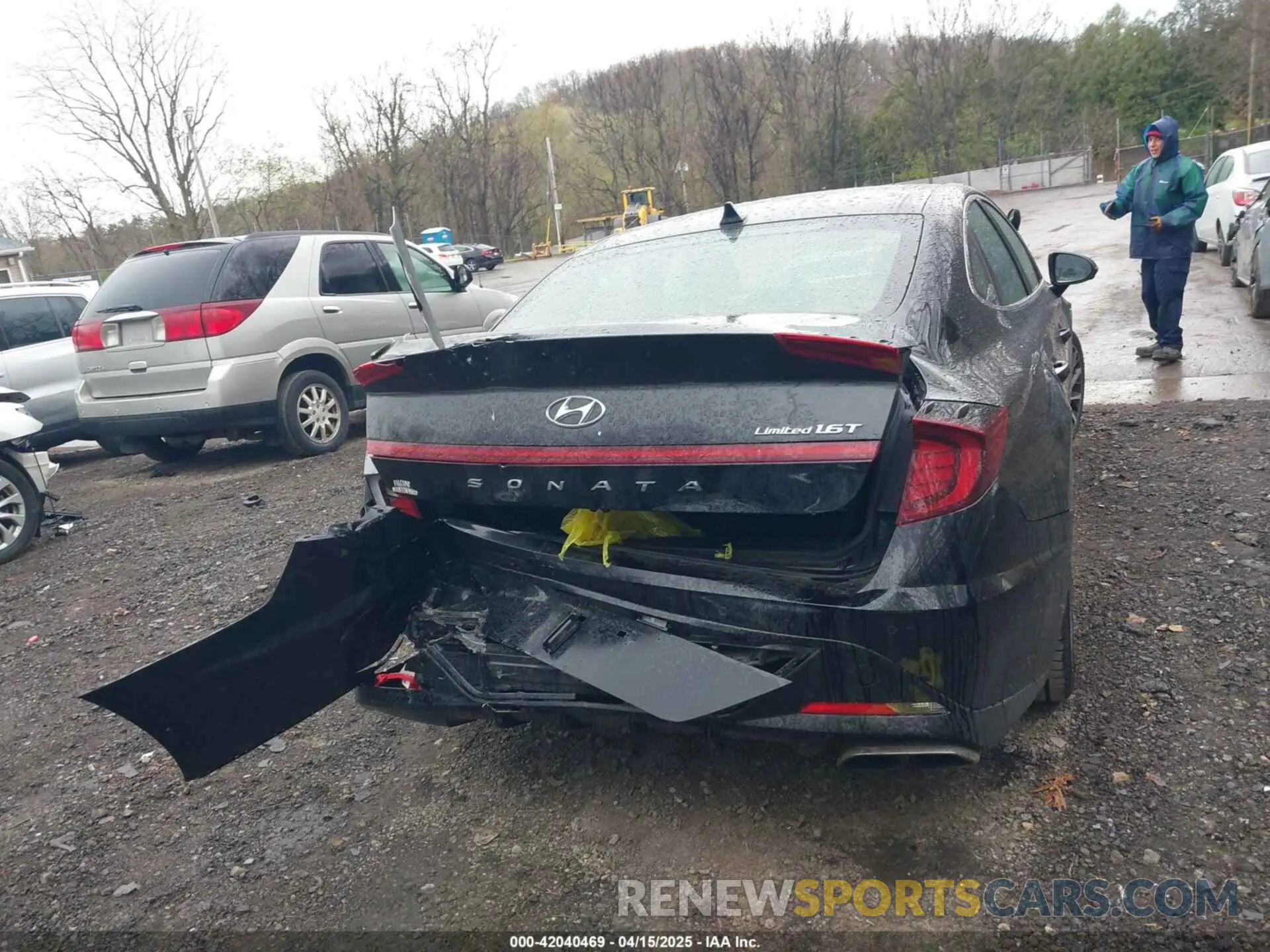 16 Photograph of a damaged car KMHL34J25PA252905 HYUNDAI SONATA 2023