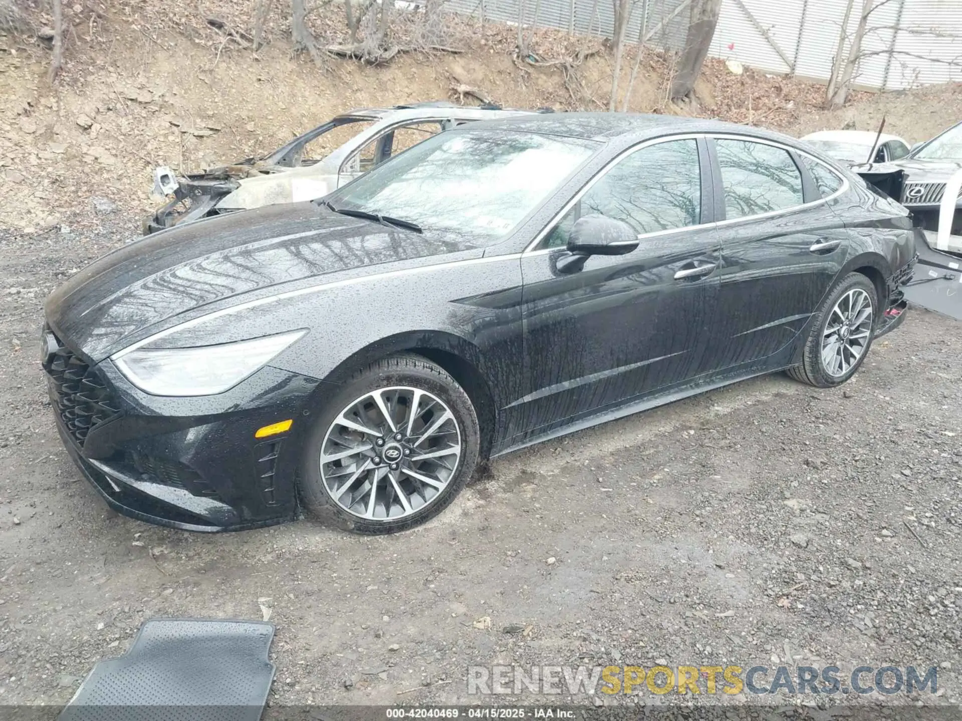 2 Photograph of a damaged car KMHL34J25PA252905 HYUNDAI SONATA 2023