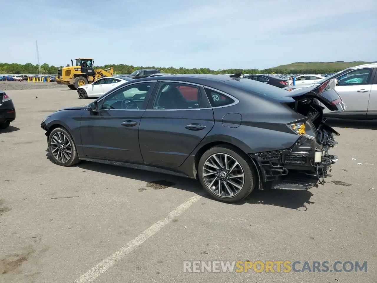 2 Photograph of a damaged car KMHL34J26PA255957 HYUNDAI SONATA 2023