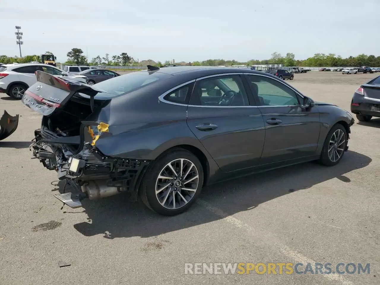 3 Photograph of a damaged car KMHL34J26PA255957 HYUNDAI SONATA 2023