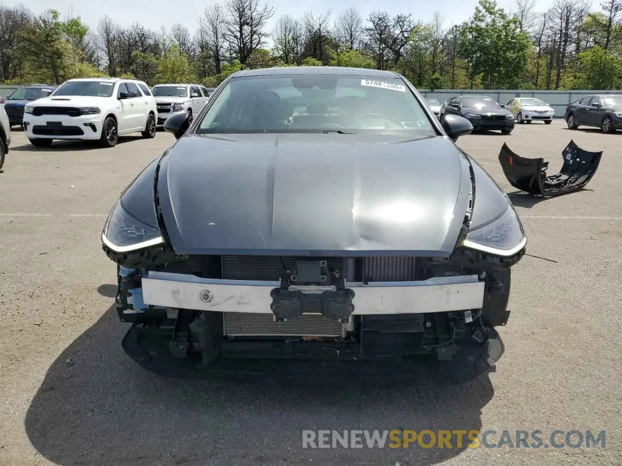 5 Photograph of a damaged car KMHL34J26PA255957 HYUNDAI SONATA 2023
