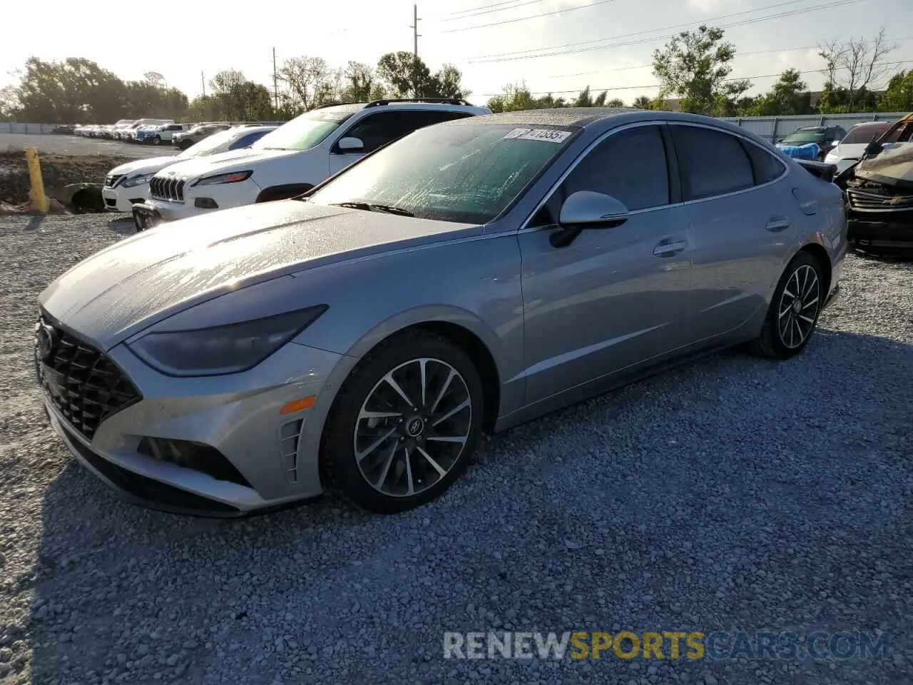 1 Photograph of a damaged car KMHL34J28PA260416 HYUNDAI SONATA 2023