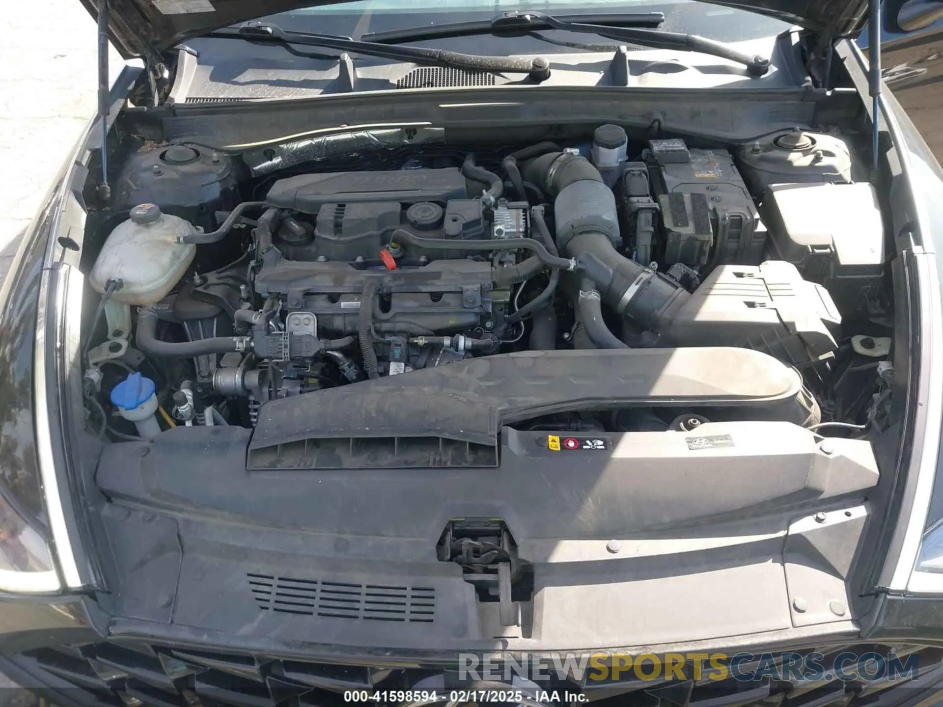 10 Photograph of a damaged car KMHL34J28PA261498 HYUNDAI SONATA 2023