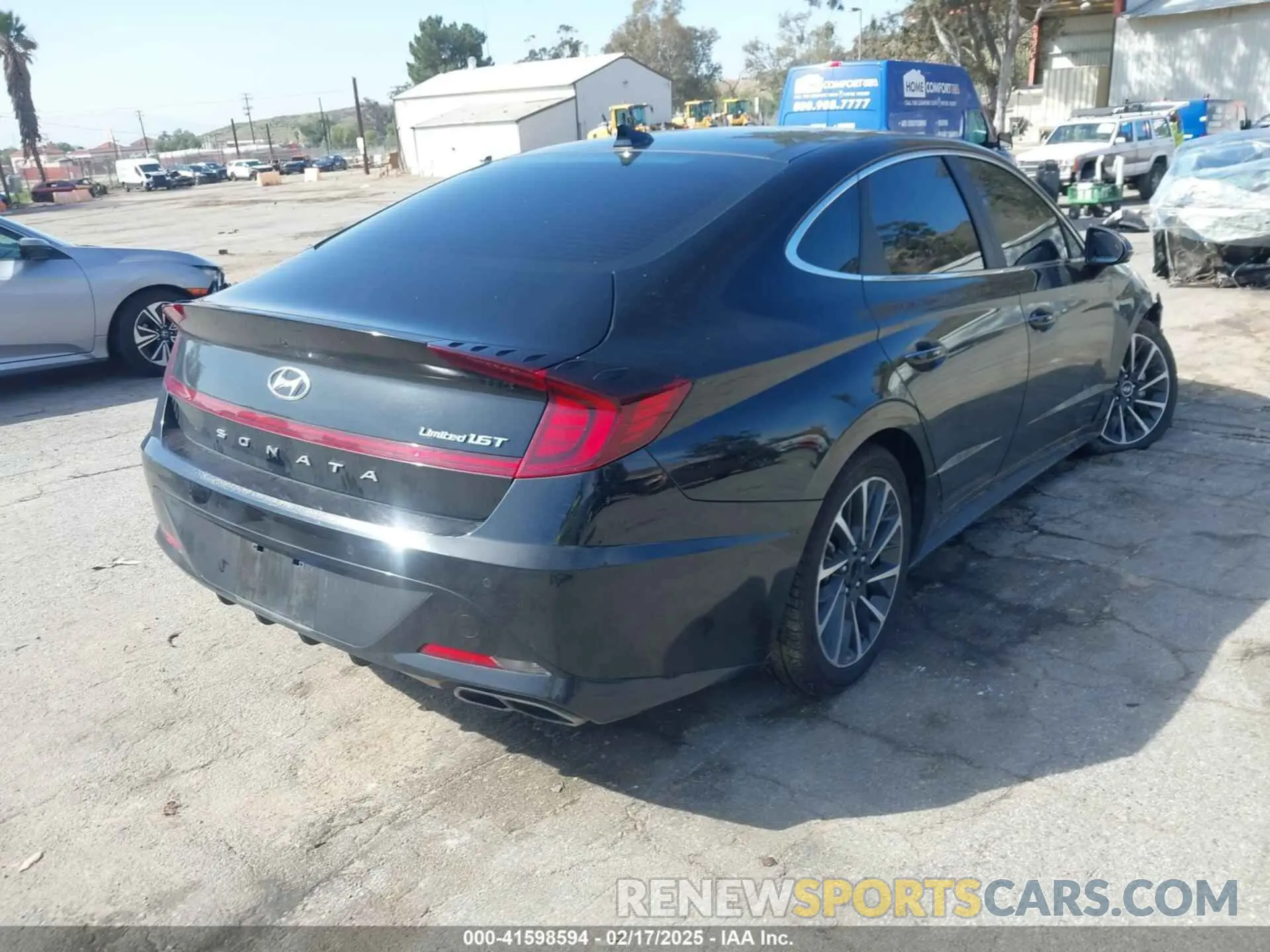 4 Photograph of a damaged car KMHL34J28PA261498 HYUNDAI SONATA 2023