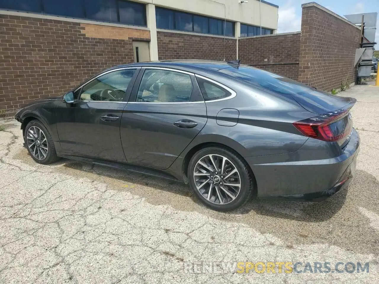 2 Photograph of a damaged car KMHL34J28PA283646 HYUNDAI SONATA 2023