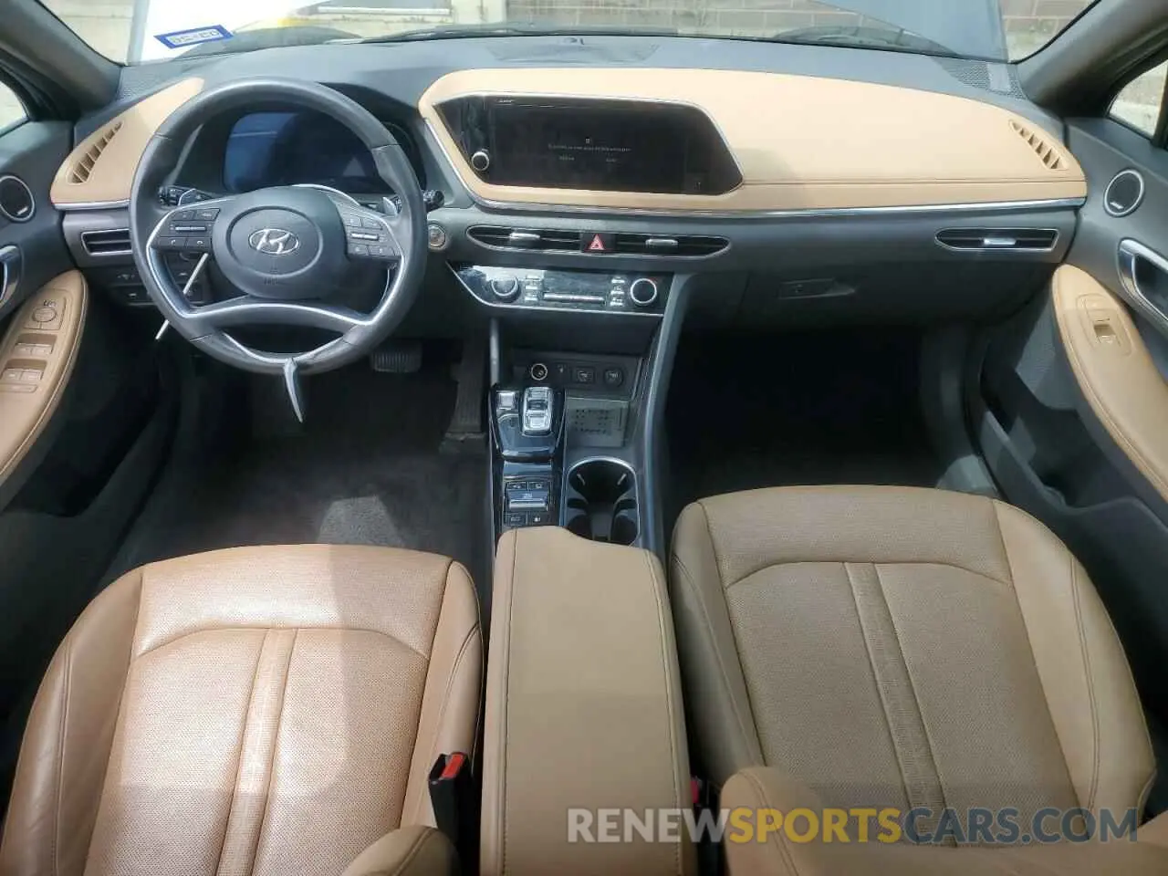 8 Photograph of a damaged car KMHL34J28PA283646 HYUNDAI SONATA 2023