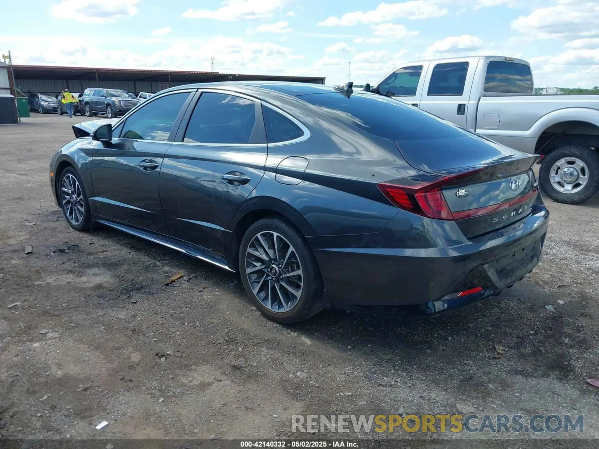 3 Photograph of a damaged car KMHL34J29PA337777 HYUNDAI SONATA 2023